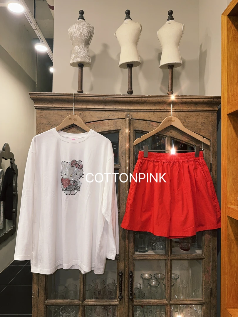COTTONPINK女装简约百搭设计师款短裤
