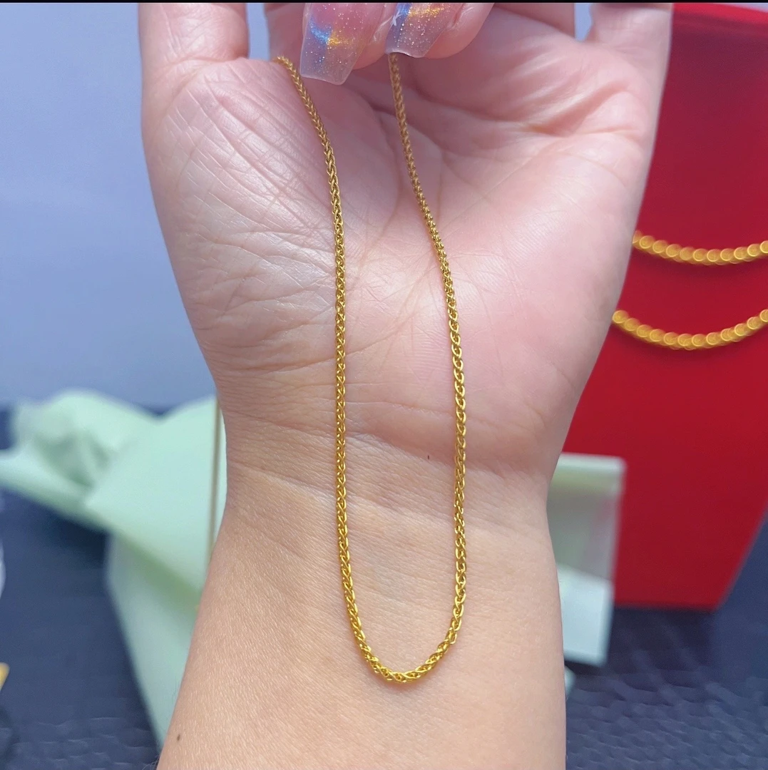 铜合金项链 精工版肖邦链时尚经典气质百搭项链简约轻奢首饰饰品