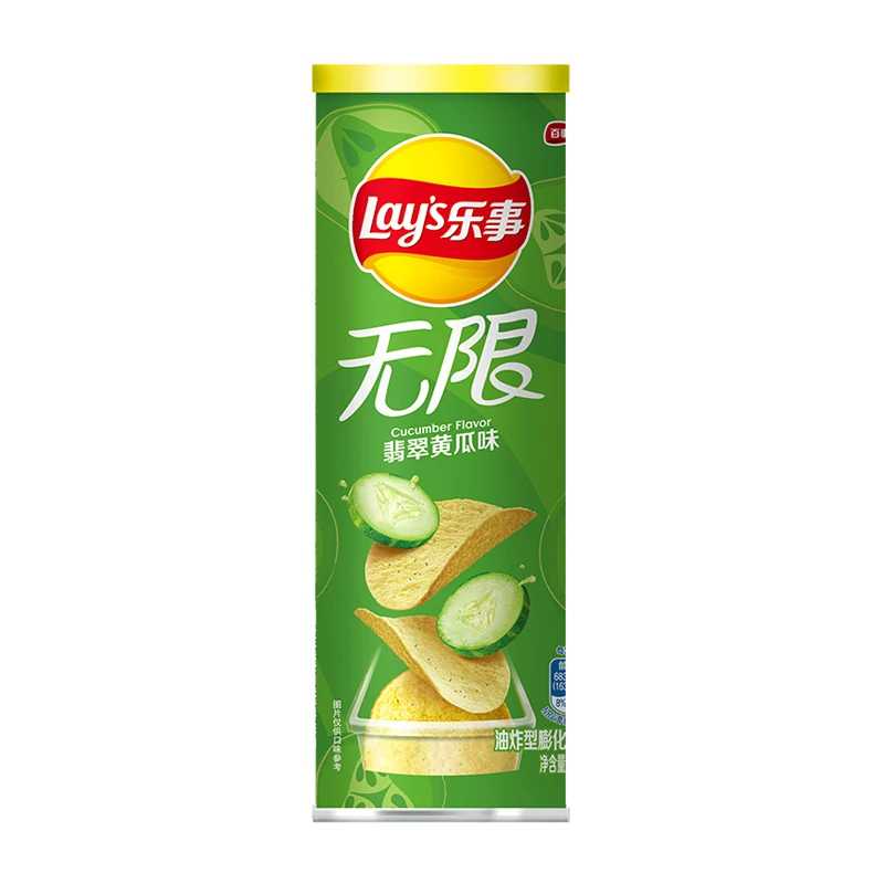 乐事无限薯片 翡翠黄瓜味 104g