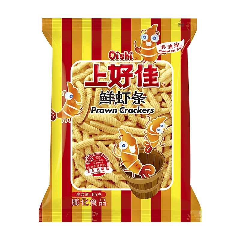 上好佳鲜虾条 65g