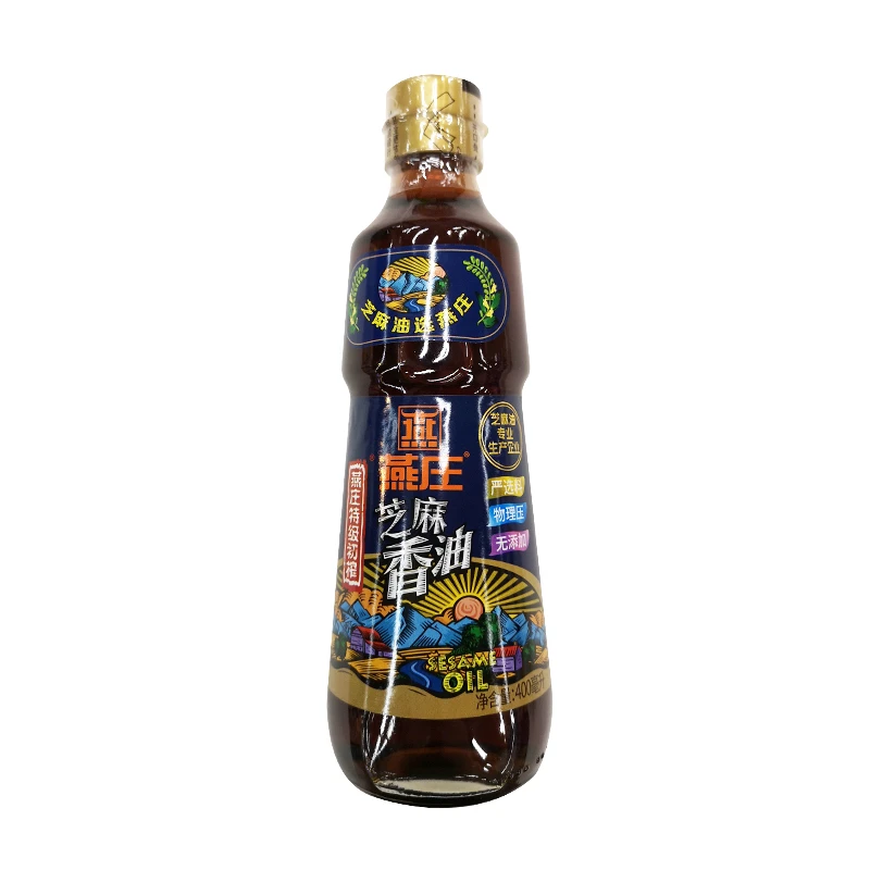燕庄芝麻香油400ml
