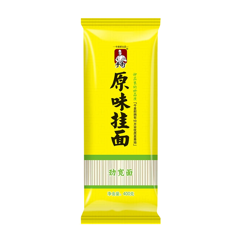 今麦郎原味劲宽挂面 400g