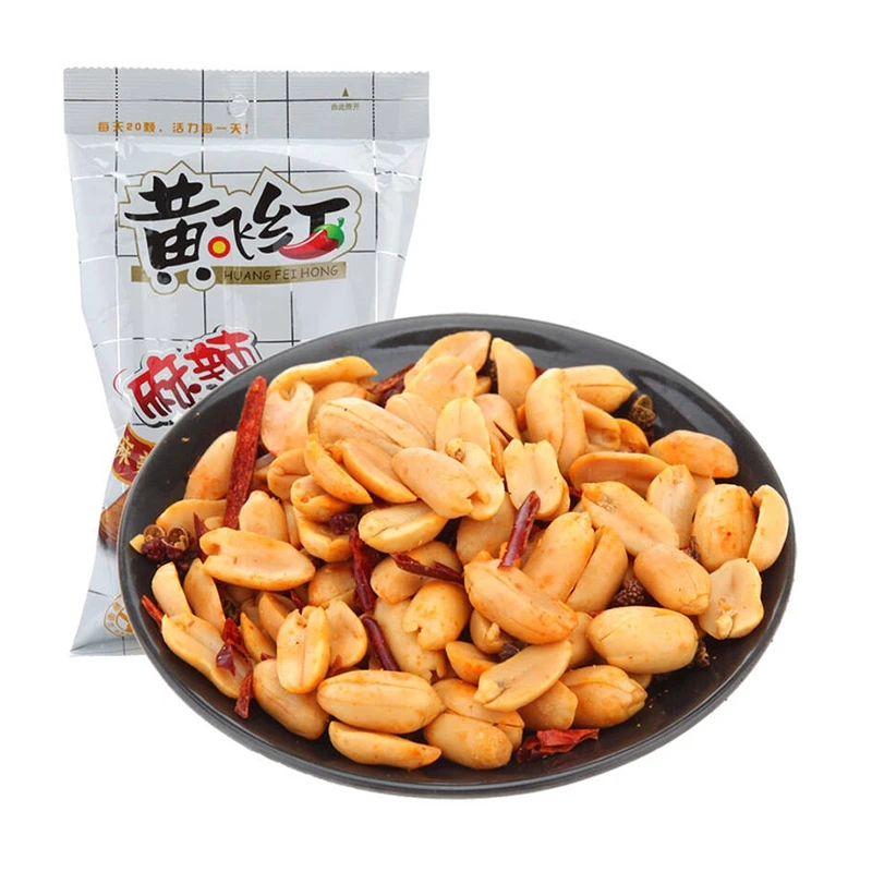 黄飞红麻辣花生 210g