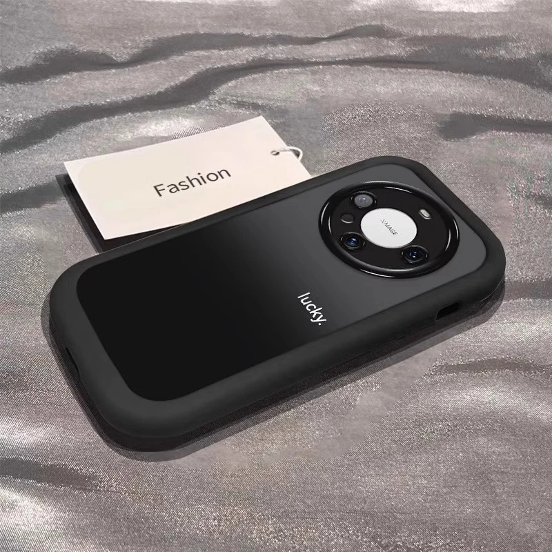 适用华为mate80pro手机壳简约渐变70保护套轻奢mt70p情侣luck彩绘