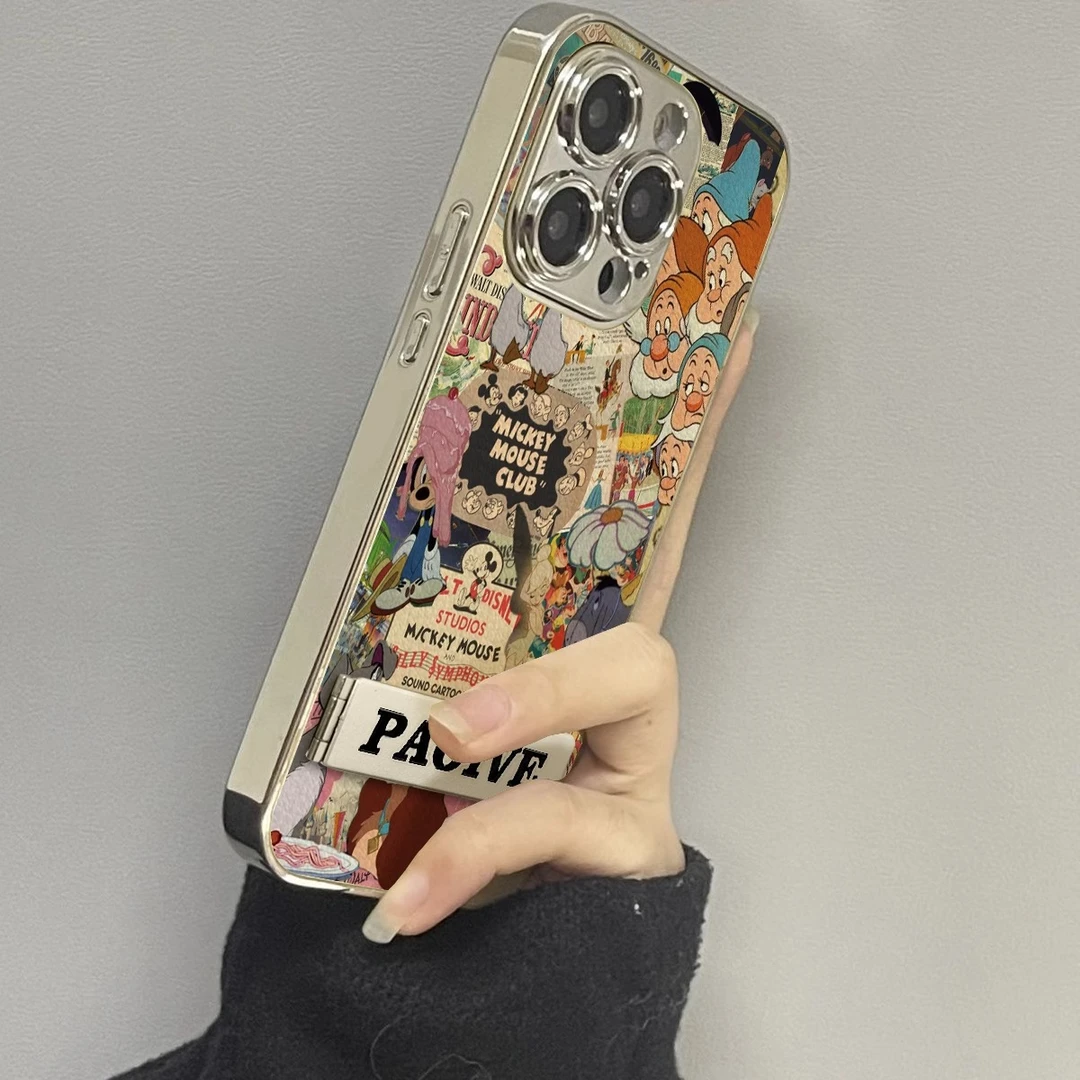 适用苹果17promax手机壳小矮人海报iPhone17pro保护套16pro创意15