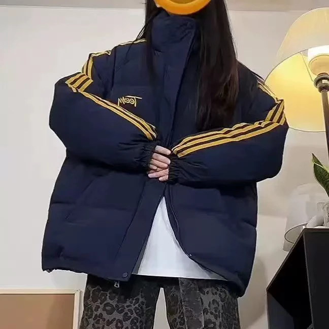 608条纹保暖棉衣