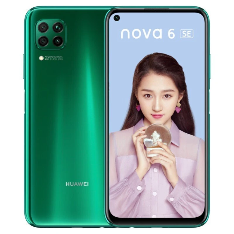 99新 Huawei/华为 Nova6SE 双卡全网通手机 超广角镜头 双倍视野
