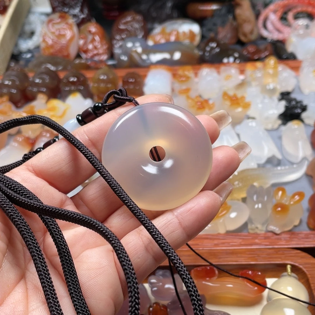 【闪购商品】玛瑙/玉髓颈饰未镶嵌镌****）