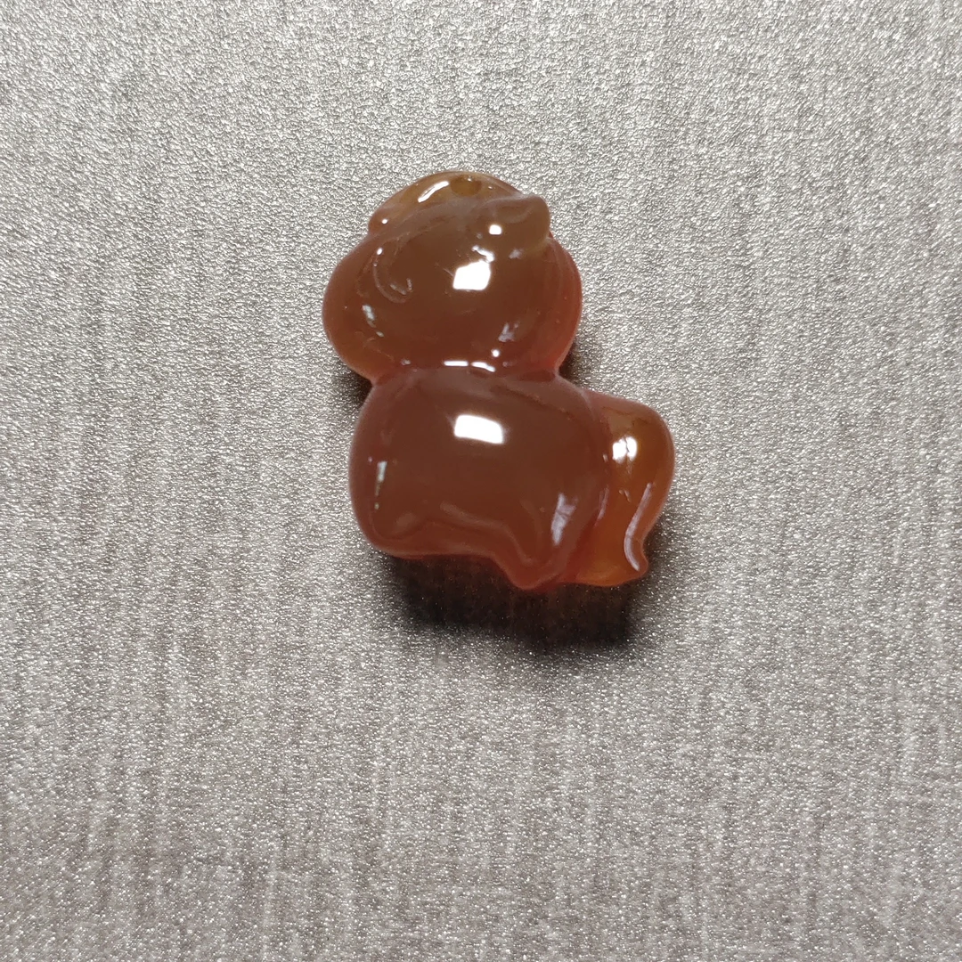 天然玛瑙小马，马到成功