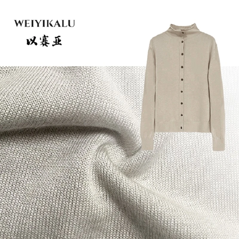 以赛亚 心动电台 24年BY新款立领时尚百搭软糯羊毛衫打底 86320