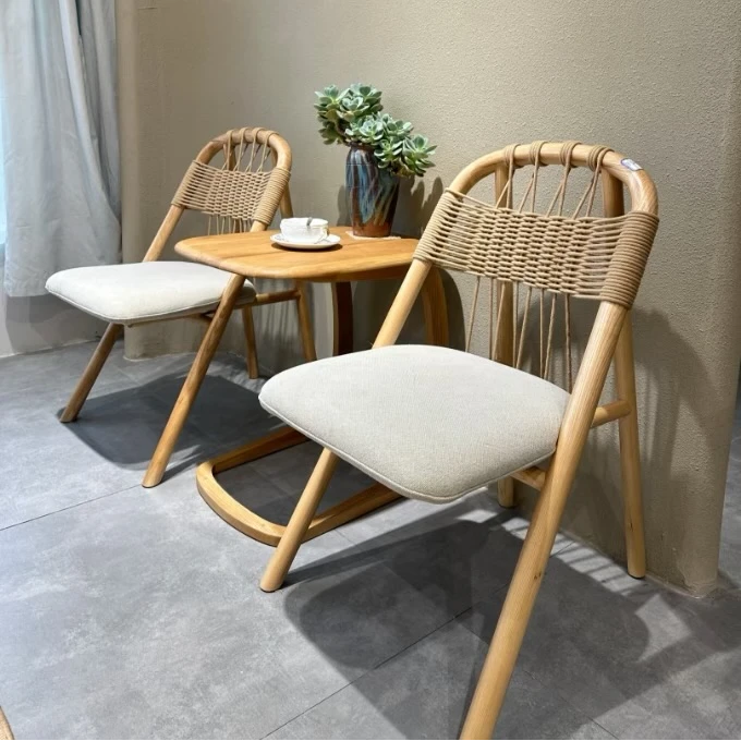 竖琴椅北欧原木风全实木白蜡木设计师家用餐椅主人椅休闲椅子沙发
