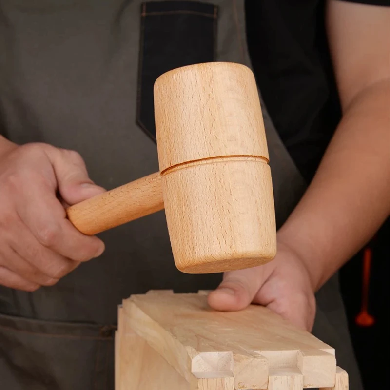 白橡木木锤子按摩捶全实木白橡木色板电视柜茶几对纹理