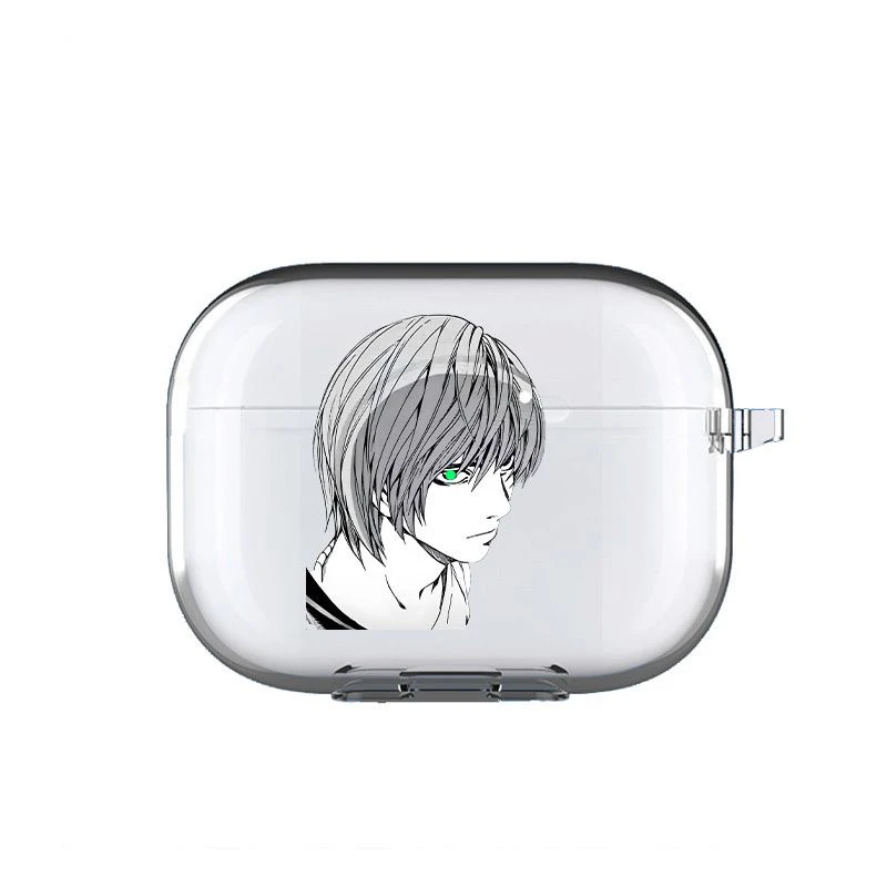 死亡笔记夜神月开盖亮灯适用于airpodspro2保护套airpods3保护套