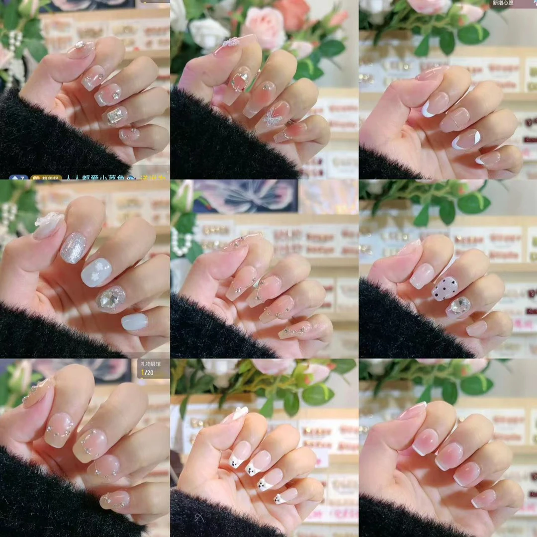 轻奢手工穿戴甲 气质ins