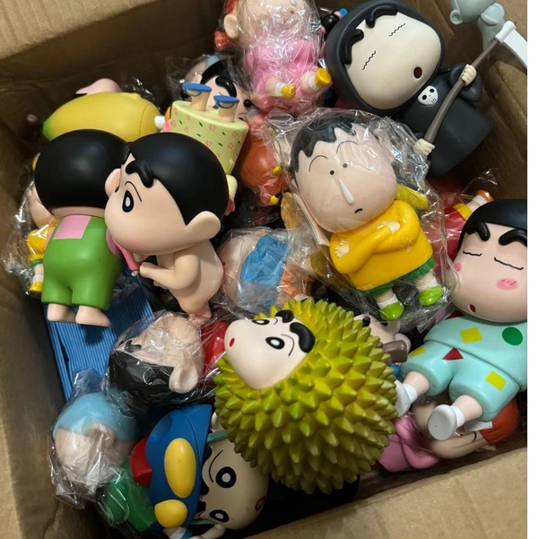 ”主播团拆“（复制单） 小新与朋友们的可爱造型礼物家居摆件