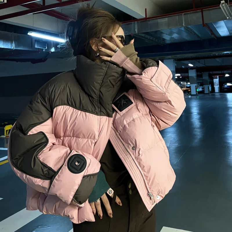 2025年新款冬季韩系棉衣棉服女时尚加厚设计感洋气保暖棉衣外套潮