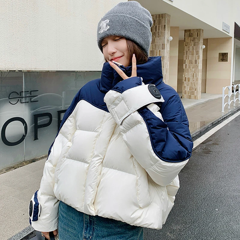 2025年新款女冬短款棉衣棉服韩系时尚设计感宽松加厚洋气保暖外套