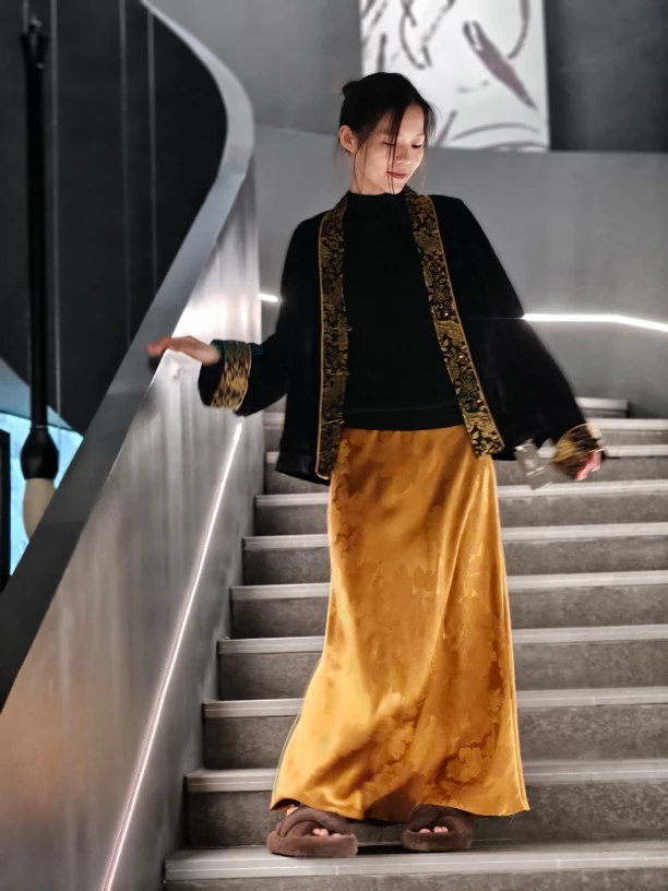 满分桑蚕丝鱼尾裙