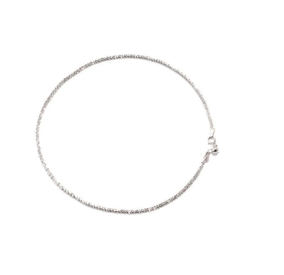 S925银链鱼骨闪耀星河百搭款（备注金色银色）