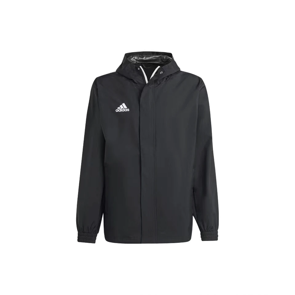 adidas/阿迪达斯Varied-Weather 纯色连帽冲锋衣黑色4010