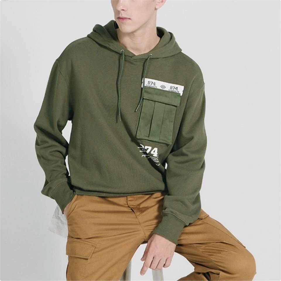 Dickies卡其色工装休闲户外连帽卫衣 8084
