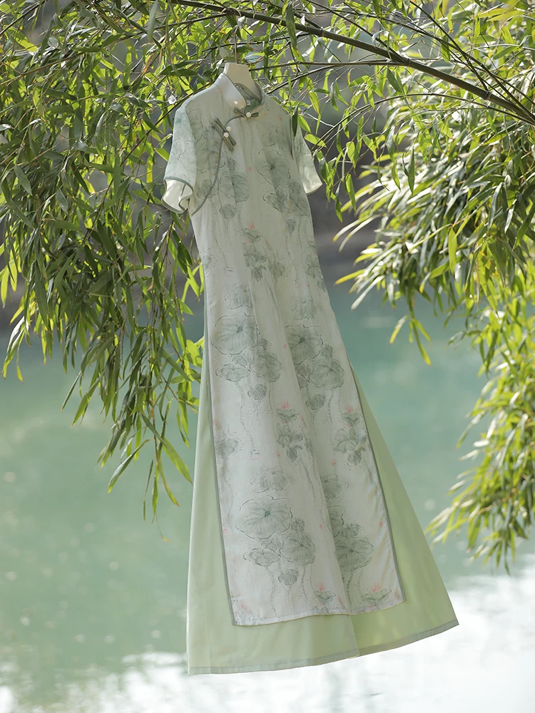 【云裳-旗袍】新中式旗袍年轻款高端中国风女装奥黛旗袍改良连衣裙