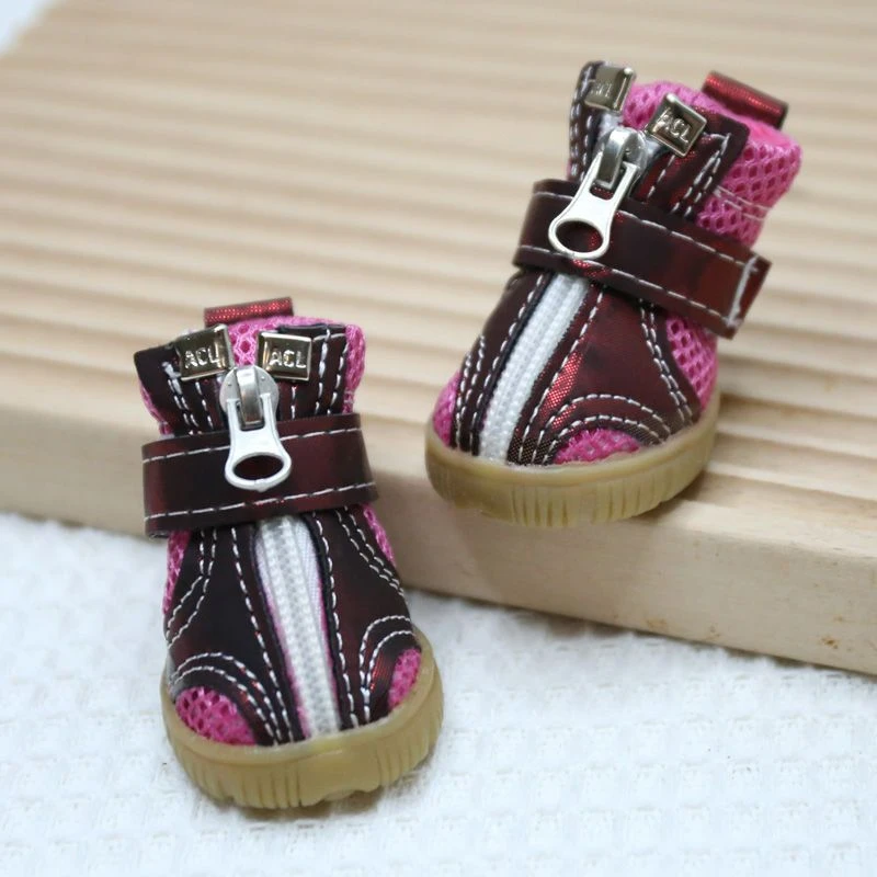 牛筋底防掉鞋子不掉脚秋季狗狗鞋套狗鞋宠物专用鞋柯基小型犬早秋