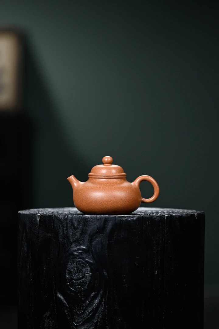 【段泥·容天】宜兴原矿紫砂段泥精工手工制作容天170cc