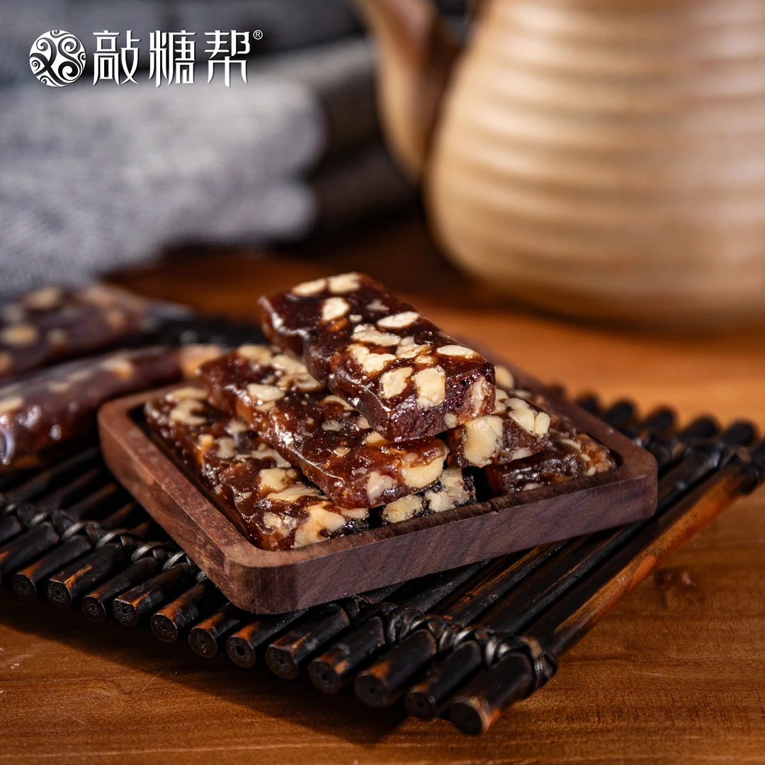 敲糖帮血糯米核桃糕[300g]