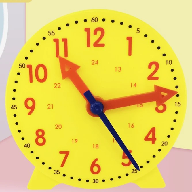 小学生时钟教具 大号钟表模型 一二三年级幼儿园认识时间数学教具