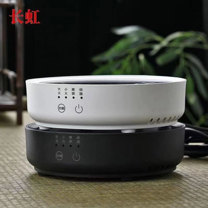竹把提梁壶 耐热玻璃壶 茶水分离可明火加热电陶炉套组透明手工