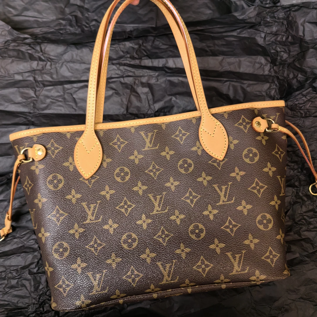 95新 LouisVuitton/路易威登 【如意严选】小号购物袋/更新植鞣革