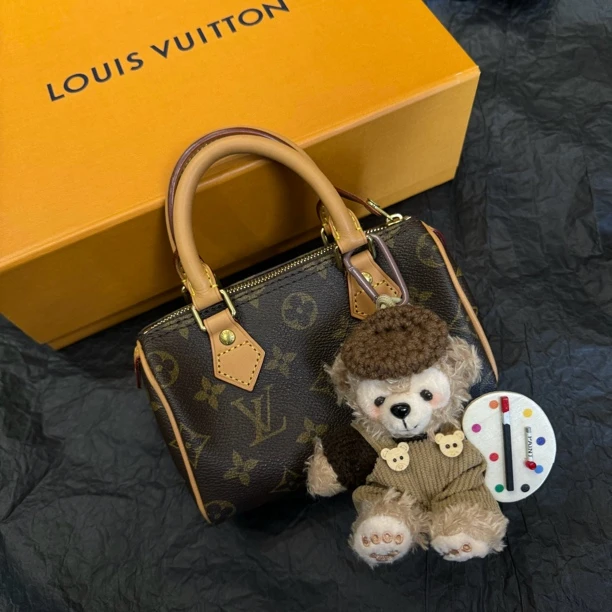 99新 LouisVuitton/路易威登 【奢选】/大枕头mini/换植鞣革