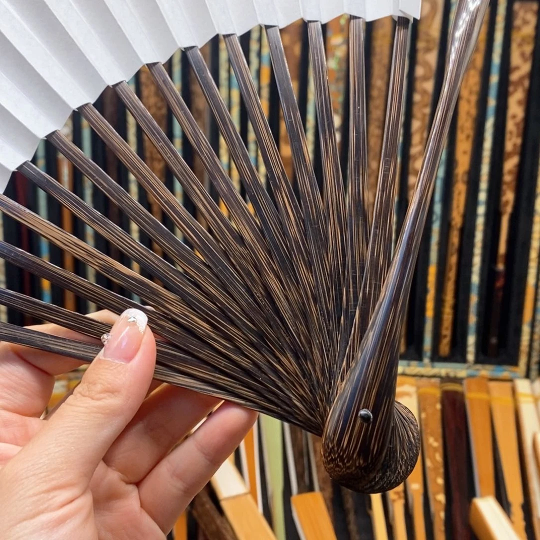 【闪购商品】扇子.*詹学良全棕大茄头