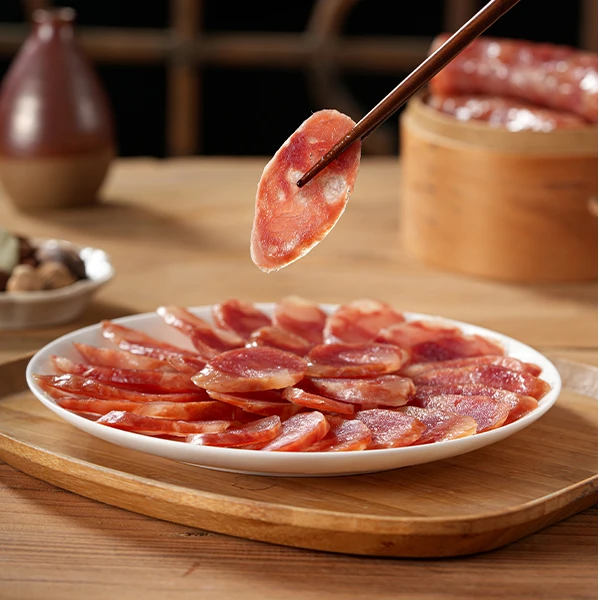 【猪闷闷】纯猪肉广味香肠二八肥瘦糖酒风味纯猪肉肠400g