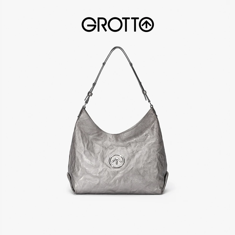 【灰色Hobo】GROTTO个乐单肩斜挎包七夕浪漫经典高能感尤莱特