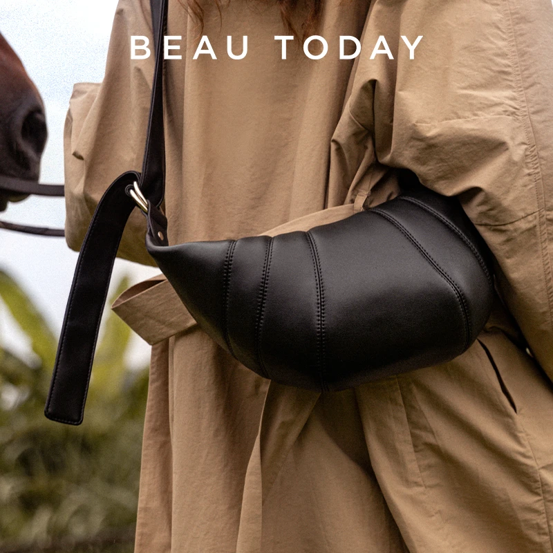 BeauToday小众新款可颂牛角包可斜挎