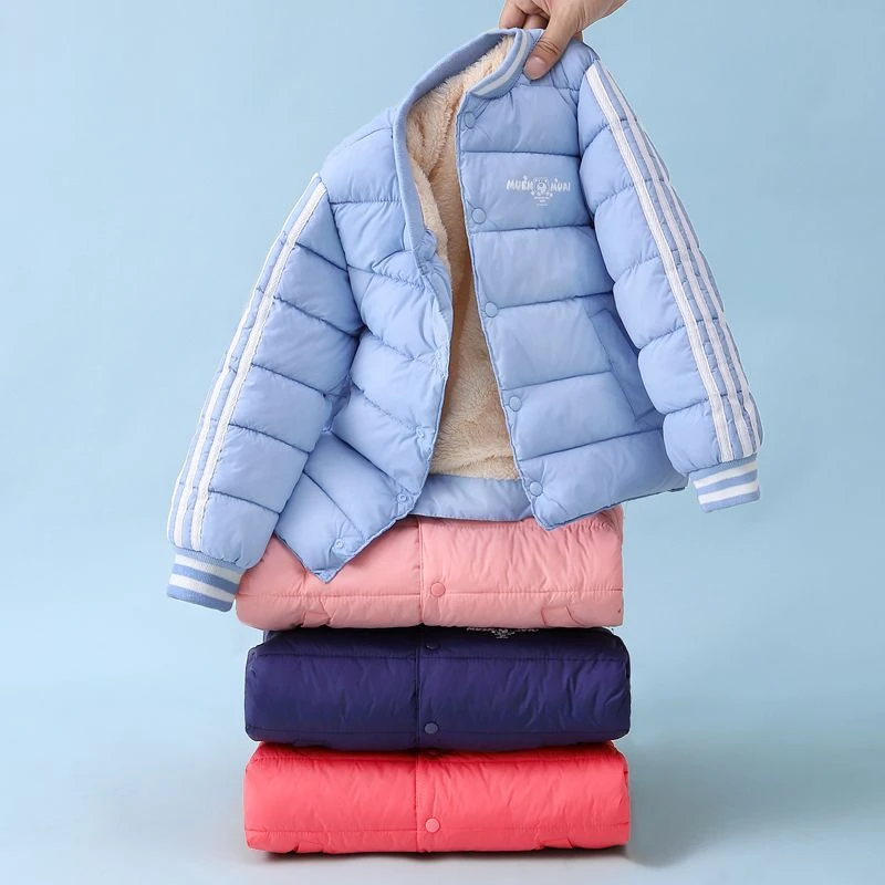 校服内胆神器儿童棉服加绒内胆小中大男童女童加厚冬季棉衣袄