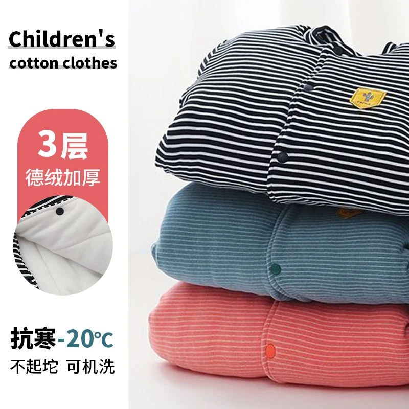 2023儿童棉服秋冬羽绒内胆棉小棉袄加厚男女中大童棉衣内穿冬装