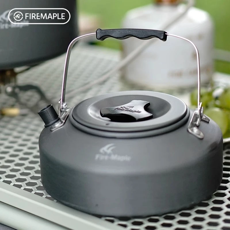 火枫家用野营便携式野炊茶壶喝茶煮水壶野外烧水壶爬山露营茶水壶