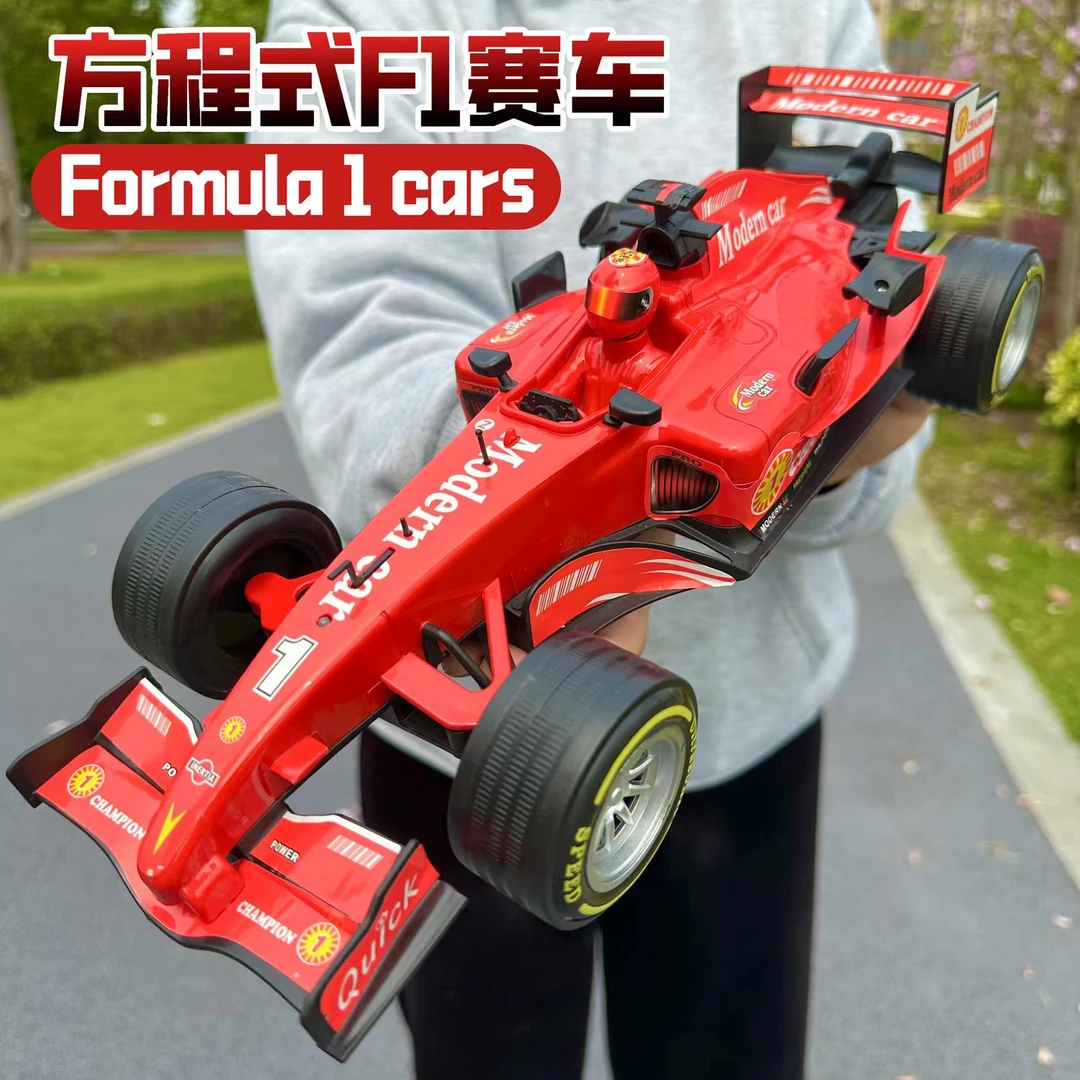 开春28厘米F1方程式赛车儿童仿真玩具车模型漂移车玩具车地连衣裙