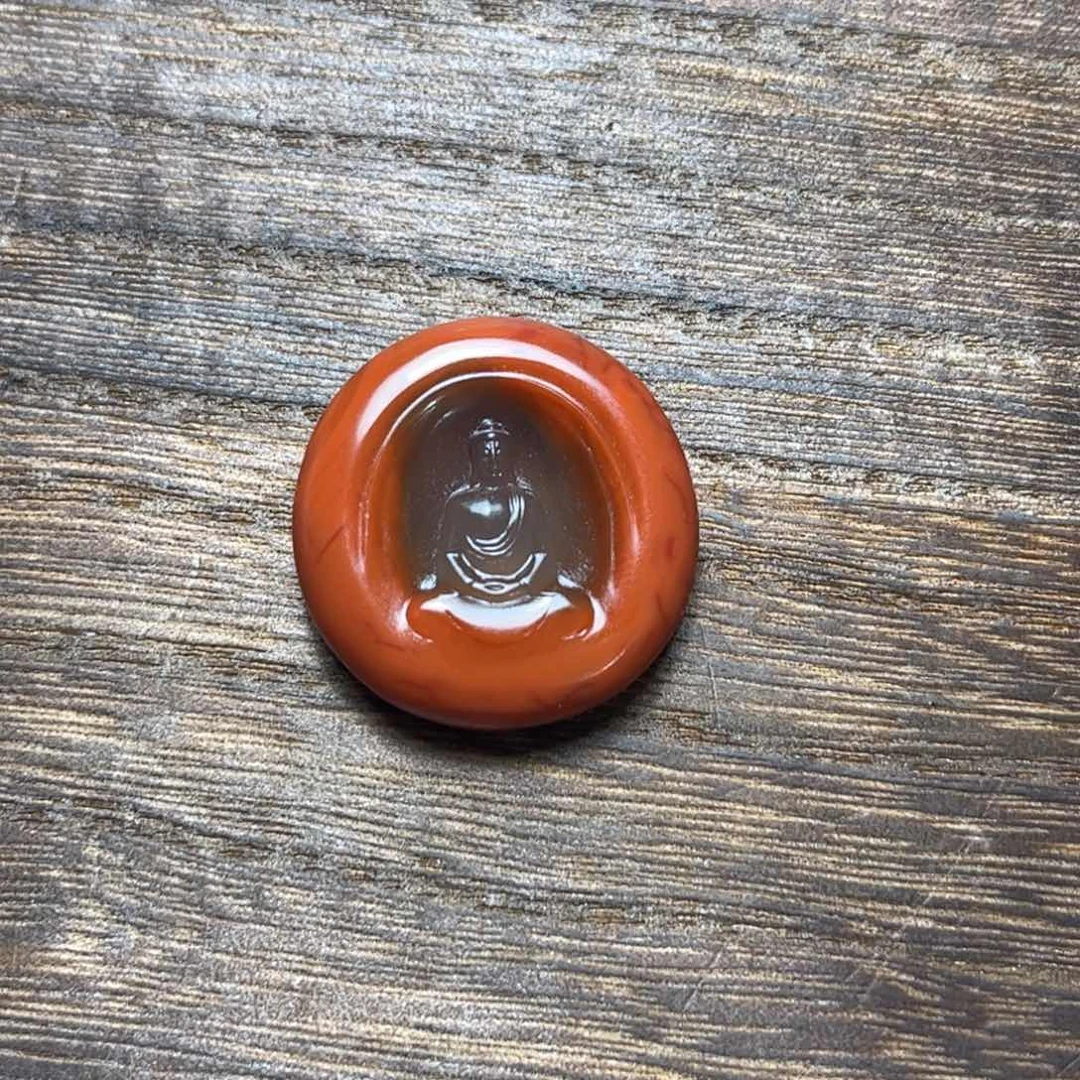 南红玛瑙吊坠(不含链)未镶嵌唐*拉