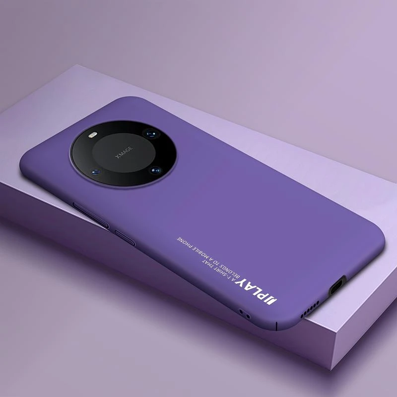 华为Mate60新款手机壳Mate50Pro硬壳RS保时捷肌肤手感防摔保护套