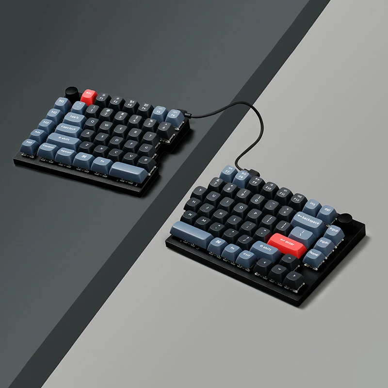 KeychronQ11分体式键盘机械键盘Mac兼容Win客制化铝坨坨电竞有线