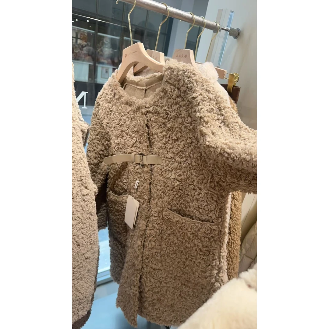 新款长款毛毛外套A0-8851