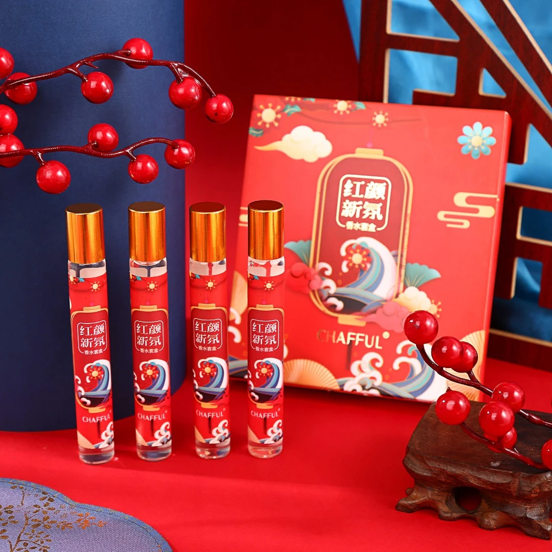 【四只香水】香芙儿红颜新氛香水套盒