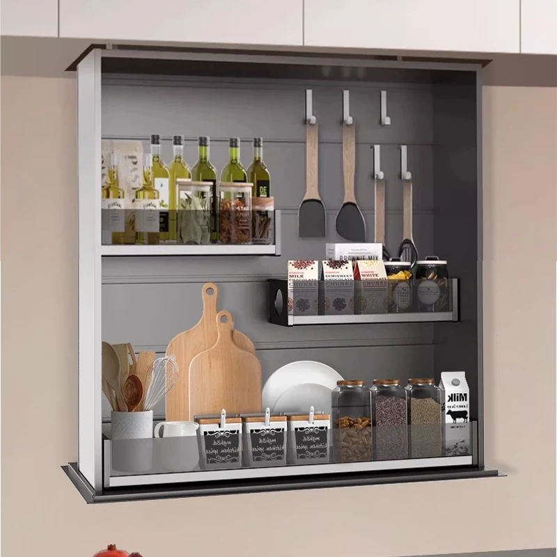 厨房触摸语音电动抽屉式下拉式电动厨房厨房马桶扶手老人安全扶手