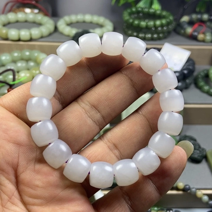 和田玉（糖玉）手链未镶嵌
