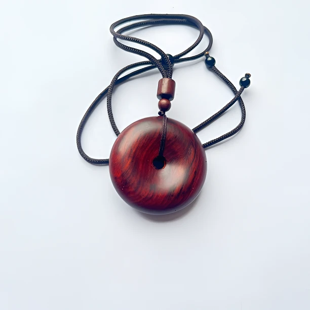 木质小叶扣子 创意男女挂饰车内门窗饰品钥匙扣