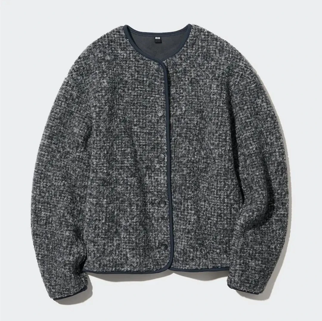 U+柜子同步249！秋冬防风摇粒绒宽松百搭显瘦外套女士